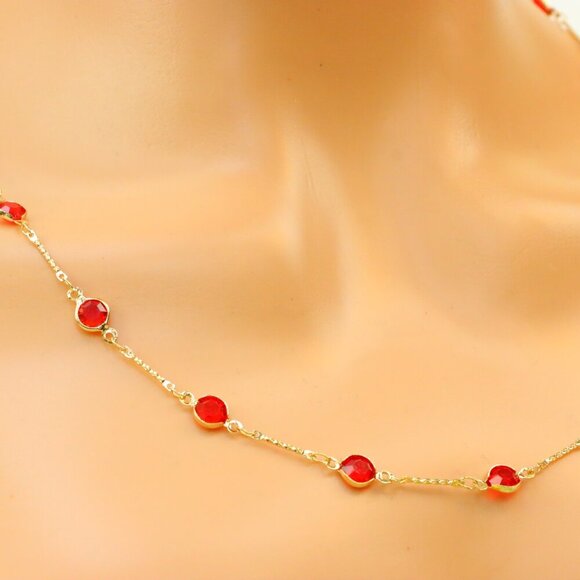 Minimalist Necklace, Sleek & Modern Design, Women’s Fashion, YC110452-N - Picture 7 of 10